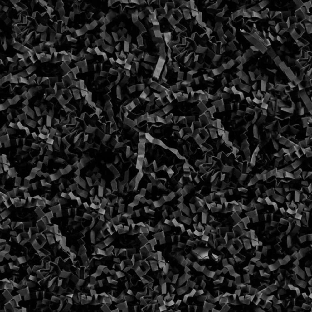Crinkle Black Paper Filler‎ 5oz Shredded Gift Confetti Stuffing